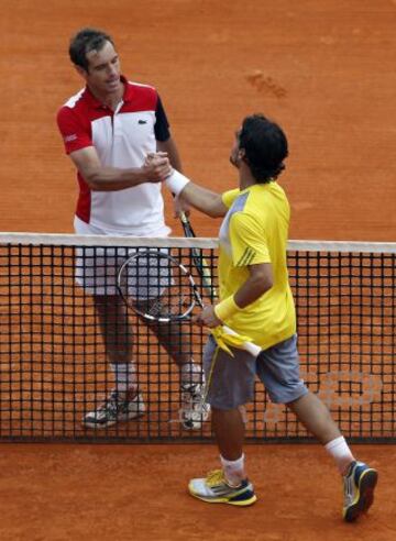 Fognini y Gasquet.