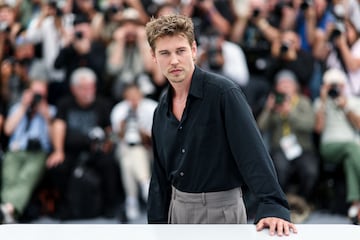 Austin Butler posa durante el photocall de la película Eddington, en la que trabajan ambos, que compite en la 78ª edición del Festival de Cannes.