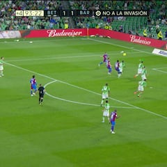 La volea con el alma de Alba en el 94' con lujo previo de Adama