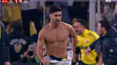¡Locura en Turquía! Vean lo que hizo Asensio en el minuto 94