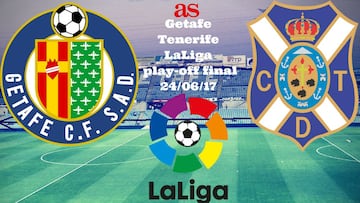 Getafe vs Tenerife, 2016/17 LaLiga play-off final (second leg): How and where to watch, online, TV, times