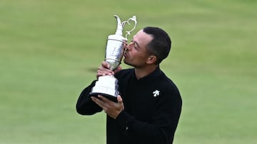 Schauffele gana el British Open y los cuatro grandes de 2024 son estadounidenses