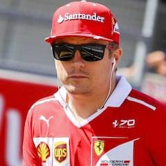 Raikkonen ve a Ferrari ganando en las cuatro últimas carreras