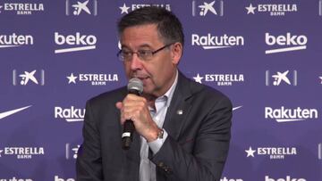 Bartomeu: "No tienen pruebas de nada..."