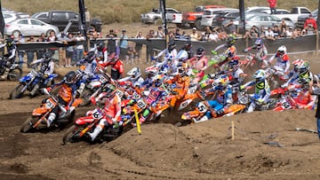 Salida de MXGP en Argentina.