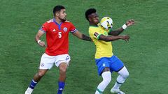 La Roja mira con atención: así cambia el rendimiento de Brasil con y sin Vinicius Junior