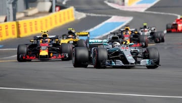 Hamilton venci&oacute; el GP de Francia de F1 2018. 