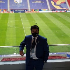 Un mundialista chileno en la organización de Copa América