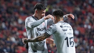 during the 14th round match between Tijuana and Necaxa as part of the Liga BBVA MX, Torneo Clausura 2025 at Caliente Stadium, on April 04, 2025 in Tijuana, Baja California, Mexico.