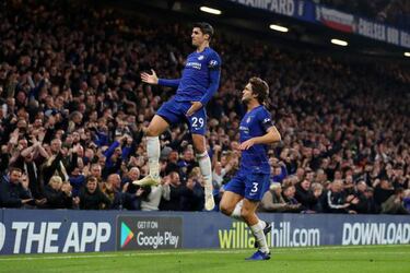 Morata rues missed hat-trick chance as Chelsea go second