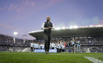 Sergio Pellicer, en La Rosaleda.