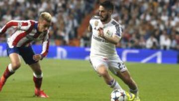 Isco, durante el partido.