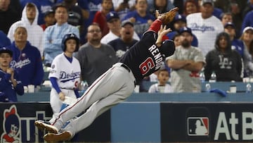 El segundo duelo de la serie se lo llev&oacute; la novena de Washington con joya de Strasburg y un final de alarido que puso a todos nerviosos en Dodger Stadium.