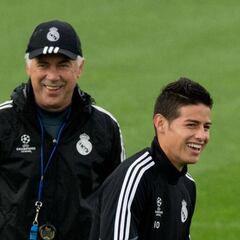 Ancelotti contacta a James para convencerlo de firmar en Everton