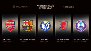 Estos son los nominados al Balón de Oro 2025