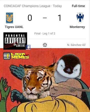 Los memes de la Final Regia entre Tigres y Rayados