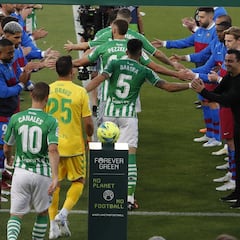 Betis-Barcelona en imágenes