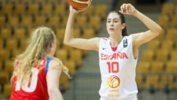 María Conde ante Rusia.