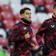 Prados acabó con calambres ante Las Palmas, pero sin lesión