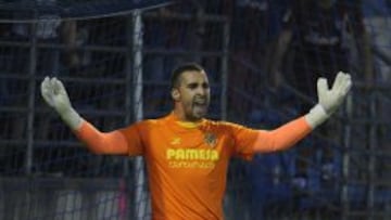 Sergio Asenjo, con el Villarreal