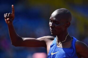 Collins, a los 40, rival a batir en el 100 de Oslo; Beitia, en altura