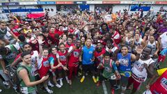 El fútbol callejero llena de
nuevo las calles de Madrid