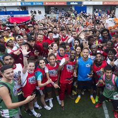 El torneo de fútbol callejero de Neymar, en Valencia y Madrid