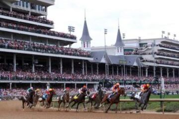 Al evento de caballos más importante asistieron aproximadamente 170,513 para ver coronarse a American Pharoah con el Jockey mexicano, Victor Espinoza.