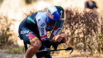 Primoz Roglic, líder del equipo Red Bull en el Tour de Francia 2025