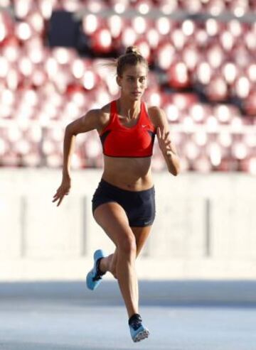 Isidora Jiménez competirá en 100 y 200 metros planos en los Panamericanos y será además la abanderada chilena en la ceremonia oficial.
