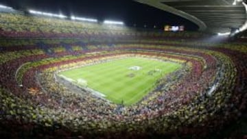 Panor&aacute;mica del Camp Nou.