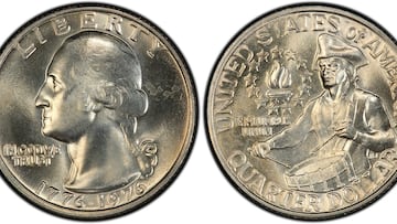Una moneda de 25 centavos de 1976 puede valer hasta 4,500 dólares. Te compartimos sus características y cómo saber si tienes una.