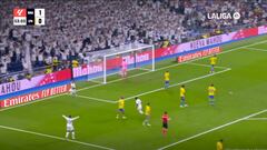 La celebración a puñetazos de Joselu en el 2-0... y no es para menos