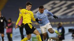 Tras su entrada al juego ante Manchester City, Giovanni Reyna sum&oacute; diez apariciones en la UEFA Champions League; es el jugador de USA m&aacute;s joven en lograrlo.