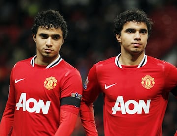 Los hermanos brasileños lograron sueño al ser contratados por Alex Ferguson en el Manchester United, donde eso sí estuvieron poco tiempo. Ambos eran laterales.
