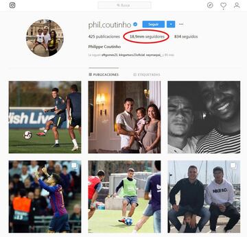 18,9 millones de seguidores.