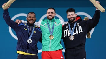 Yeison López gana medalla de plata en halterofilia en París 2024