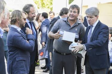 Homenaje a Celia Barquín en la apertura de Mutuactivos golf