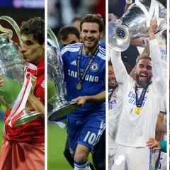 Doce Champions seguidas con acento español