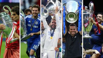 Doce Champions seguidas con acento español