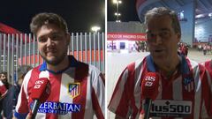 La afici¨®n del Atleti, muy cr¨ªtica: ¡°Contentos por la victoria pero el partido ha sido un desastre¡±