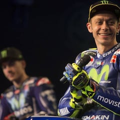 Rossi: "Maverick es un problema tan grande como Lorenzo"