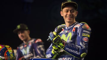 18/01/17  VALENTINO ROSSI  PRESENTACION DEL EQUIPO MOVISTAR YAMAHA MOTOGP  MOTOR