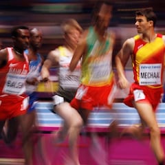 Adel Mechaal, entre los 581 atletas del Nacional de Mérida