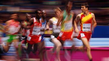 Adel Mechaal, entre los 581 atletas del Nacional de Mérida