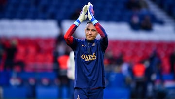 Keylor Navas is a free agent after leaving PSG in the summer.