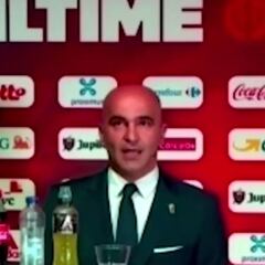 Roberto Martínez encantado con la forma física de Hazard