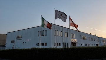 Fábrica de Toro Rosso en Faenza.