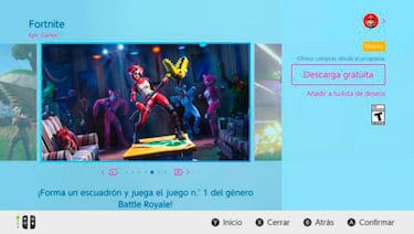 Cómo descargar juegos gratis para Nintendo Switch