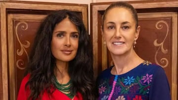 Salma Hayek y Claudia Sheinbaum van por más cine hecho en México: estos son los incentivos